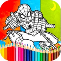 Coloring SpiderMan Games android app icon