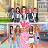 أيقونة College Girls Team Makeover