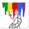 Paint Girl Picture icon