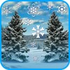 Winter and snowfall icon