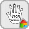 finger friends dodol theme icon