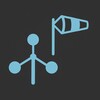 Icono de Wind speed and direction