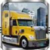 Icon von Trucker Truck Parking 3D