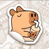 Icono de Cabybara Sticker