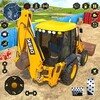 Real JCB Backhoe Loader Game icon