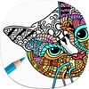 Cat Coloring Pages for Adults icon