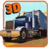 Real Truck Parking 3d Trailer icon