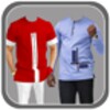 Fashion Men Dresses Photo Suit icon