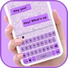 Simple Purple SMS icon