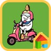 hungryen(riding) dodol theme icon