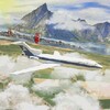 Real Airplane simulator 3D icon