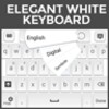 Icône GO Keyboard Elegant White Theme