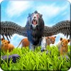 ไอคอน Angry Flying Lion Simulator 3d