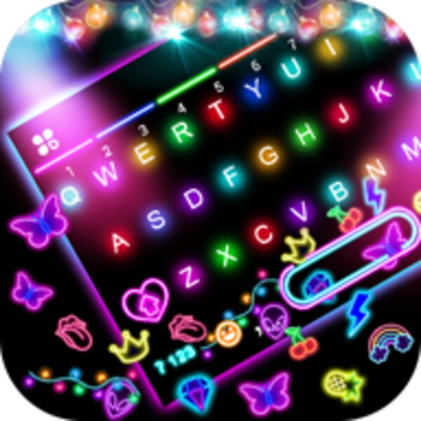 LED Lights Gravity Keyboard Background for Android - Download the APK ...