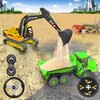 Sand Excavator Truck driving Rescue simulator 3D icon