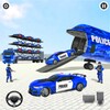 Icono de Police Car transporter Game 3D
