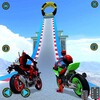 Superhero Bike Game Stunt Race icon