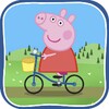 Peppa bicycle icon