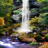 3D-Herbst-Wasserfall icon