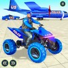 US Police ATV Transport Games आइकन