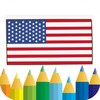 Икона world flags - coloring book