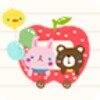Ikon GO SMS Happy Apple Theme