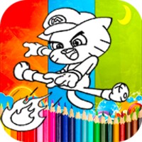 Coloring Gumball Games android app icon