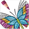 Icono de Adult Butterfly Coloring Pages