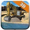 Icône Sand Excavator Tractor Sim 3D