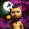 Halloween Cat Theme Park 3D simgesi