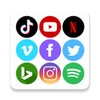 Icône Social Point - All in one Social Media App