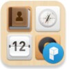 Wood Therapy Launcher Theme icon