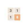 19 digits. Mathematical puzzle icon
