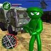 Army Men Toy Stickman Rope Hero Survival icon