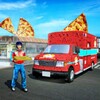 Van Pizza Delivery Boy Food Games icon