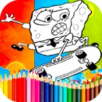 Coloring SpongeBob Games android app icon