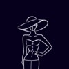 Icono de Fashion Illustration