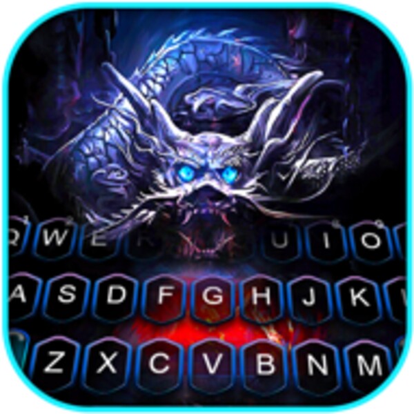 Blue Scary Dragon Theme for Android - Download the APK from Uptodown