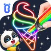 Pictogramă Baby Panda's Glow Doodle Game