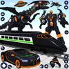 Ikon Flying Dino Transform Robot: Dinosaur Robot Games