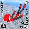 Icona di Stickman Rope Hero Spider Game