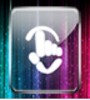 Theme x TouchPal Rainbow Glass icon