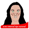 acne removal tips natural icon