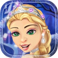 green emerald velvet dress Anime Fashion Princess Dress Up and Makeup Games main image 1