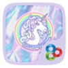 Rainbow Unicorn GO Theme icon