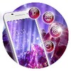 Purple Diamond luxury theme: glittering launcher icon