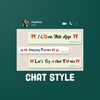 Icono de Chat Style for whatsapp :Fonts