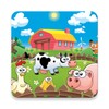 Farm animals for kids HD Lite icon