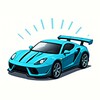 Icono de Car drag racing