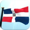 도미니카 공화국 국기 3D 무료 icon